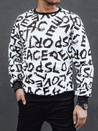 Herren Sweatshirt ohne Kapuze weiß Dstreet BX5768