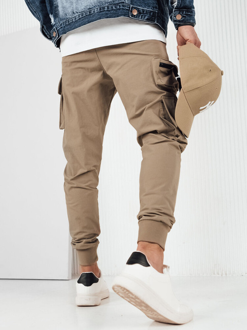 Herren Cargohosen Farbe Beige DSTREET UX4163