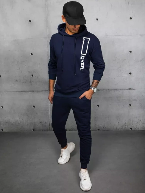 Herren Trainingsanzug-Set Farbe Dunkelblau DSTREET AX0682