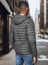 Herren Übergangsjacke Gesteppt Grau Dstreet TX4422_3