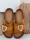 NOLVINA Damen Kamel Flip-Flops Dstreet ZY0976
