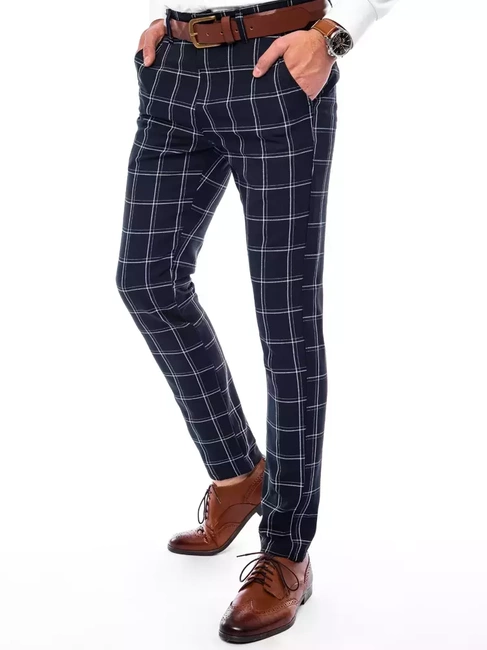 Marineblaue Chinohose für Männer Dstreet UX3690