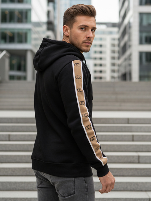 Herren Kapuzenpulli schwarz Dstreet BX5944