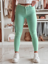 Damen Skinny Hose mit Gürtel VIVASKIN mint Dstreet UY2445_3