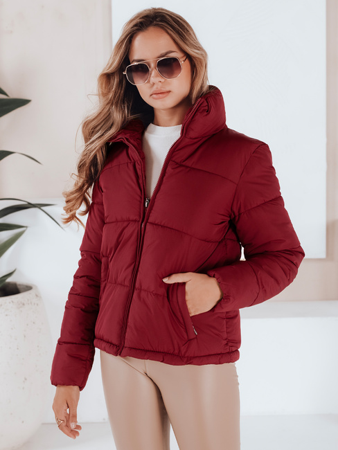 Damen Steppwinterjacke LAROSE kastanienbraun Dstreet TY5218