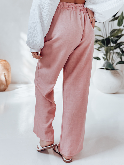 Damenhose mit weitem Bein MILLIVIO rosa Dstreet UY2663