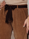 Damen Cordhose Einheitsgröße DANORII mit Gürtel camel Dstreet UY2289