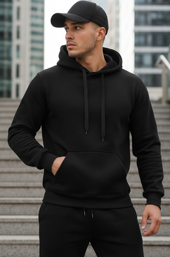 Herren Sweatshirt schwarz Dstreet BX5914