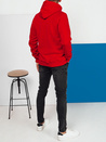 Herren Sweatshirt mit Aufdruck Farbe Rot DSTREET BX5688