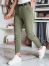 Damen Slim Fit Hose mit Gürtel TAIRONIK khaki Dstreet UY2547