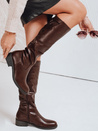 Frauen braune Stiefel Dstreet ZY1086