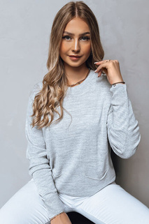 Damen Lange Pullover MOLLY Farbe Hellgrau DSTREET MY2153