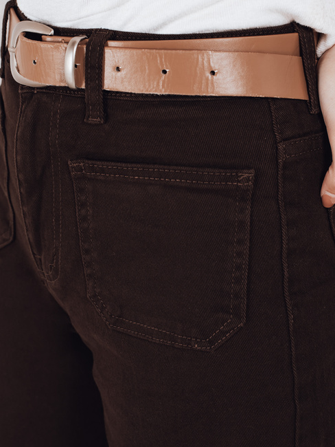 Jeans weites Bein braun Dstreet UY2842