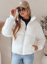 Kurze Damen-Winter-Steppjacke VIBEGIRL weiß Dstreet TY4947