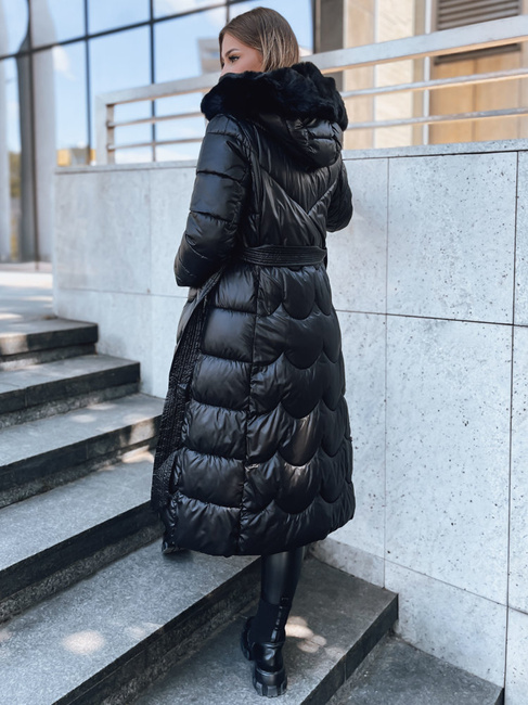 Damen Wintermantel SCARLET Farbe Schwarz DSTREET TY3807