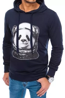 Herren Kapuzenpullover Dunkelblau Dstreet BX5131