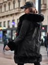 Damenjacke mit Pelz FURRWINT schwarz Dstreet TY4772
