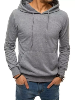 Herren Kapuzenpullover Hellgrau Dstreet BX4971_2