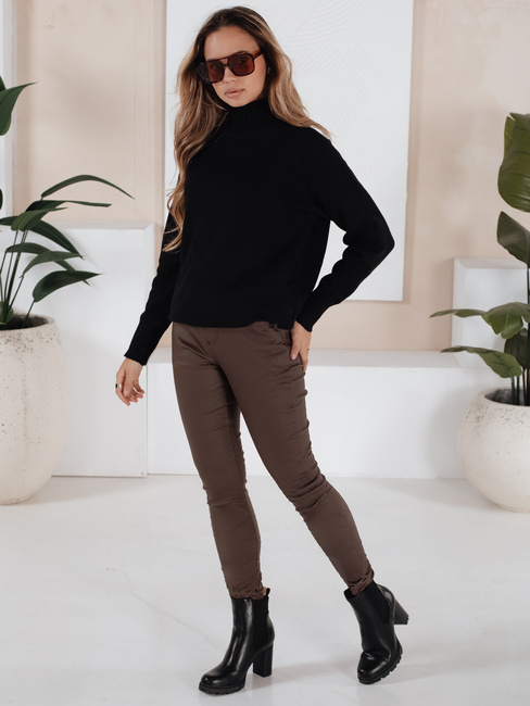 Damen Waxhose LIZZY Farbe Braun DSTREET UY1782