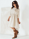 Midikleid NALERA Farbe Beige DSTREET EY2460
