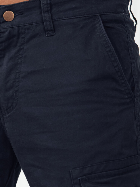 Herren Cargohosen Farbe Dunkelblau DSTREET UX4256