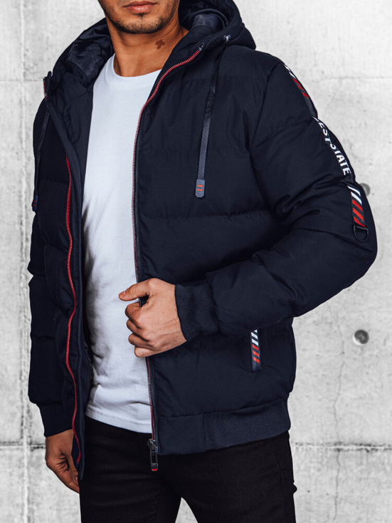 Herren Steppjacke Farbe Dunkelblau DSTREET TX4617 