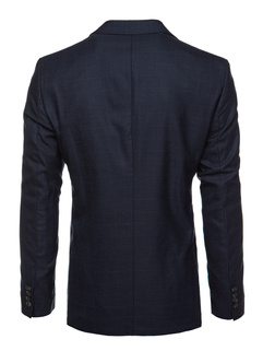 Einreihiger marineblauer Blazer für Herren Dstreet MX06340_2