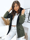 Damenjacke ELINA grün Dstreet TY3421