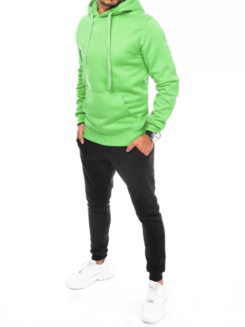 Herren Trainingsanzug-Set Farbe Grün-Schwarz DSTREET AX0646