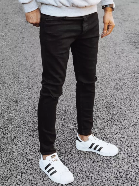 Herren Jeanshosen Farbe Dunkelgrau DSTREET UX3852