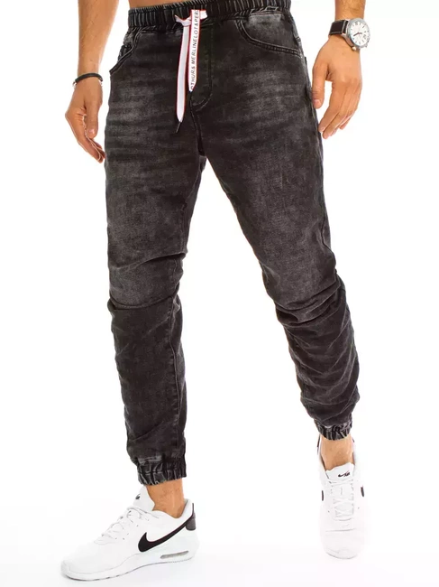 Herren Jeanshose Schwarz Dstreet UX3226