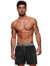 Herren-Shorts schwarz und grau Dstreet SX2514