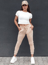 FITS Damen Jogginghose beige Dstreet UY2144_2