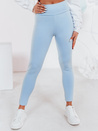 Damen Leggings mit hoher Taille SOFLEGG blau Dstreet UY2512