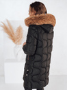 Damen Winterjacke VIRELIA gesteppt mit Kapuze schwarz Dstreet TY4937