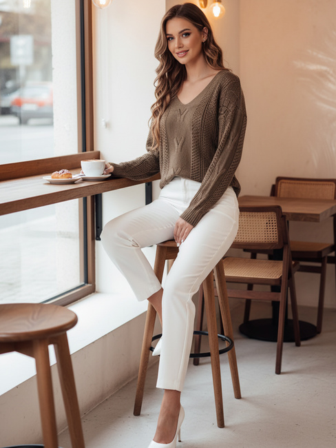 Damen Pullover LACEONIA beige Dstreet MY2404