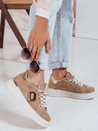 Beige Dstreet Damen Turnschuhe ZY1067