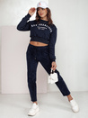 Damen Freizeithose Einheitsgröße VELVITO Cord navy blau Dstreet UY2288_2