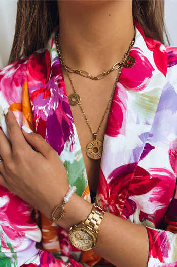 Damen Halskette ASTETIKUS Farbe Gold DSTREET IY0096