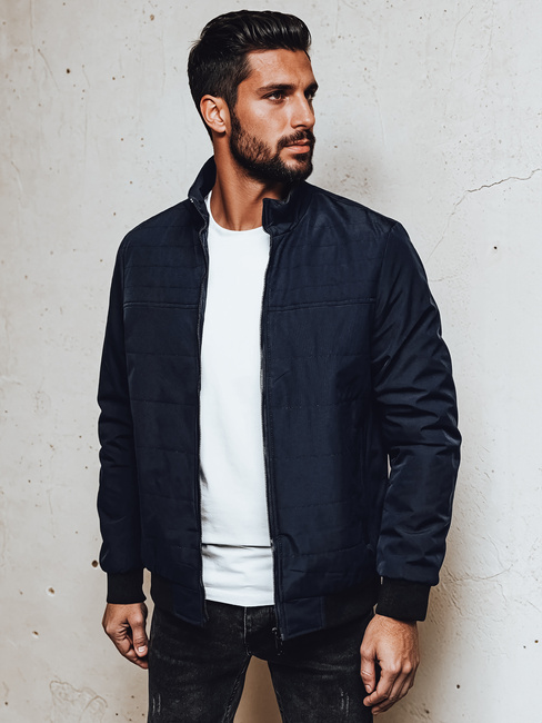 Herren Übergangsjacke navy blau Dstreet TX5006