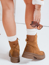 Damenstiefel BASTEL Farbe Camel DSTREET ZY0425