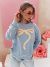 Damen Sweatshirt in Übergröße SOFTTIE blau Dstreet BY1377