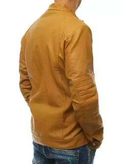 Herren Kunstlederjacke Khaki Dstreet TX3762_5