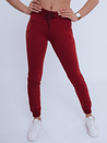 Damen Traininghose JULIET Weinrot Dstreet UY0823