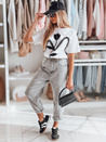 Damen-T-Shirt in Übergröße mit 3D PETINIA-Effekt weiß Dstreet RY2713