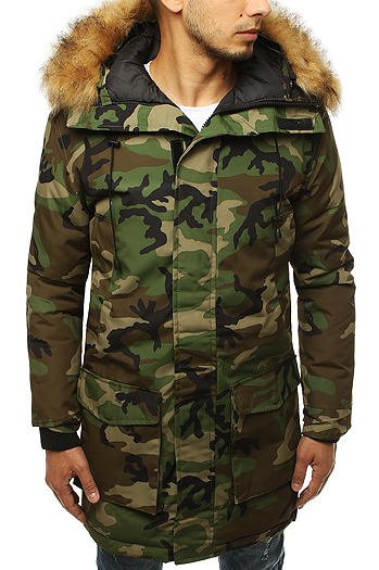 Herren Parkajacke Farbe Camo DSTREET TX3130