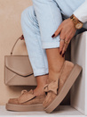 Damen Plateau Mokassins LOFTIS khaki Dstreet ZY0650
