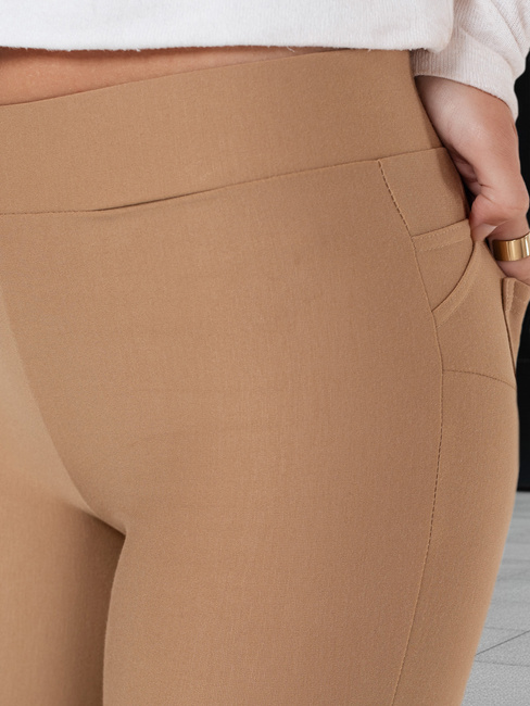 Damen Push-up Leggings camel Hose Dstreet UY2734