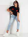 Damen T-shirt PALIS schwarz Dstreet RY2430