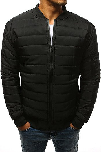 Herren Gesteppte Bomberjacke Schwarz Dstreet TX2213